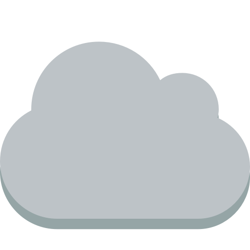 Flat Cloud Icon