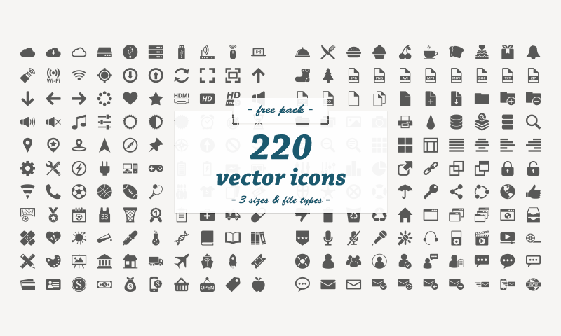 Flat Icons Free Download