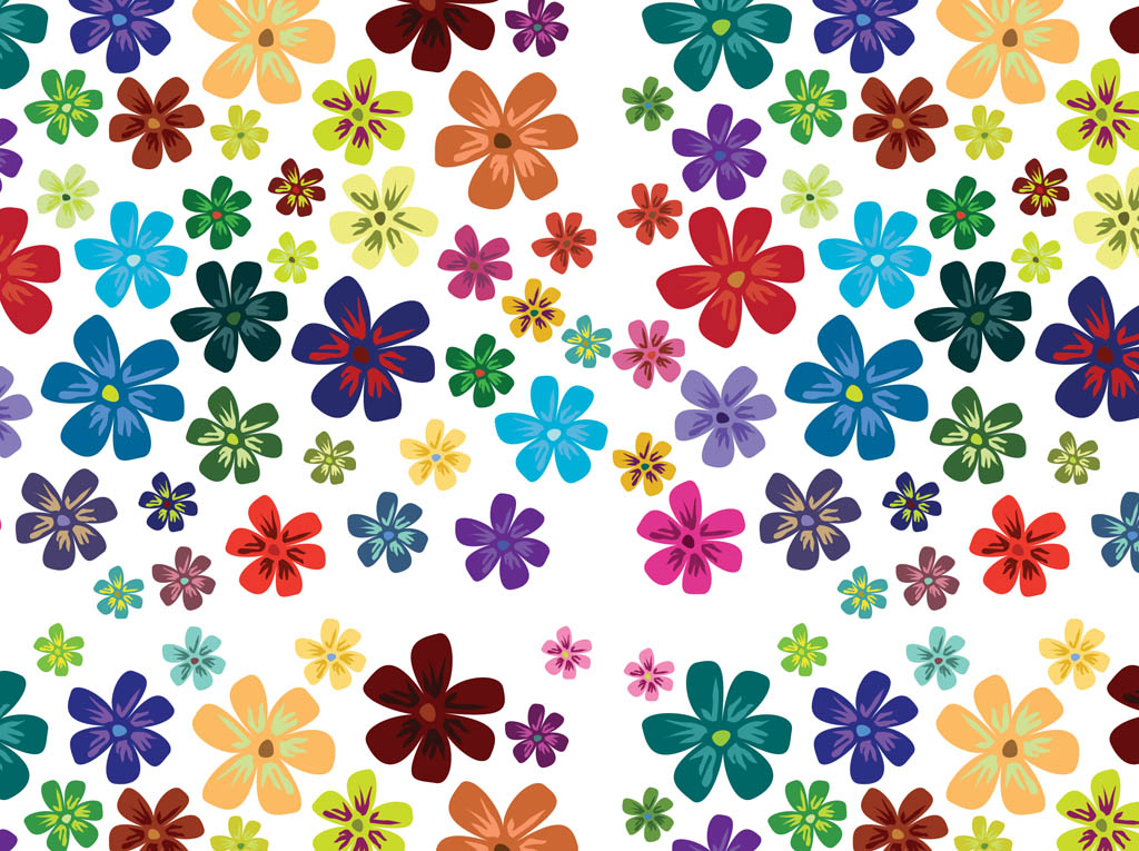 Flower Vector Pattern
