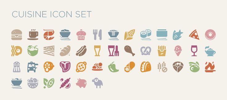 Food Icon Font Food Icon Font