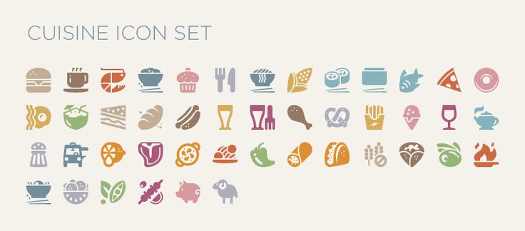 Food Icon Font