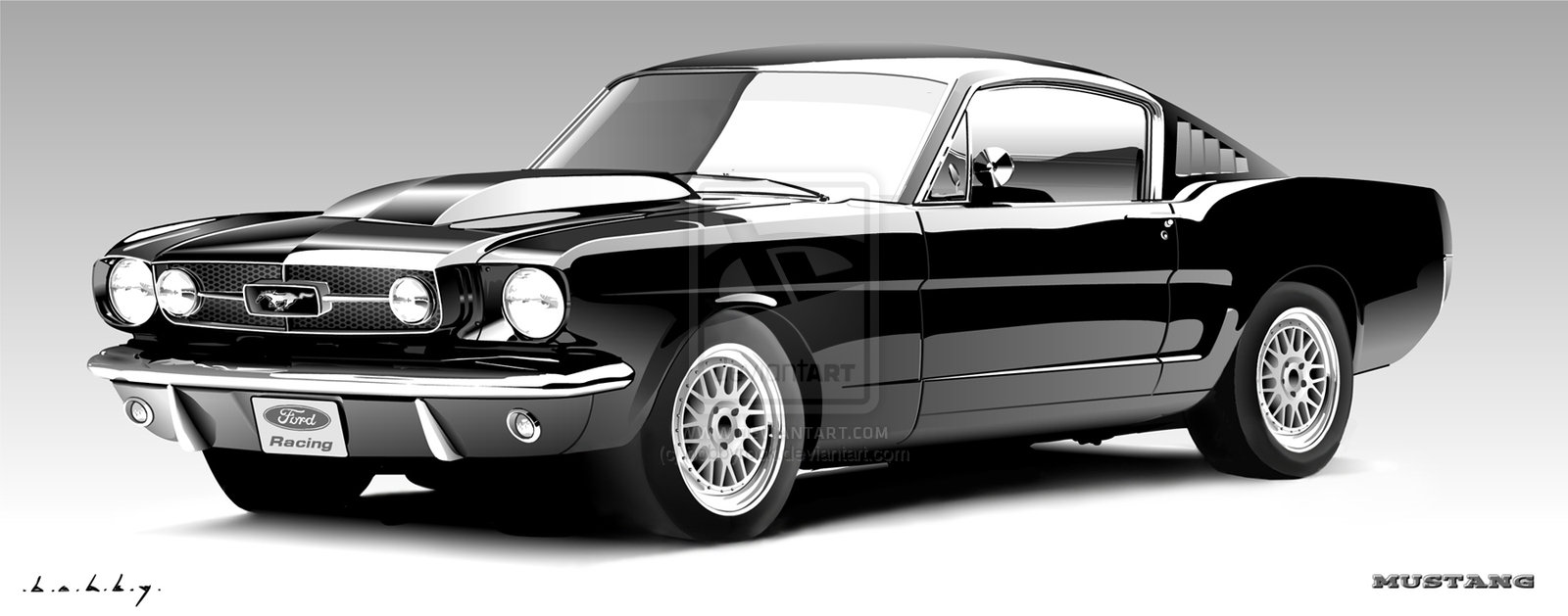Ford Mustang Vector