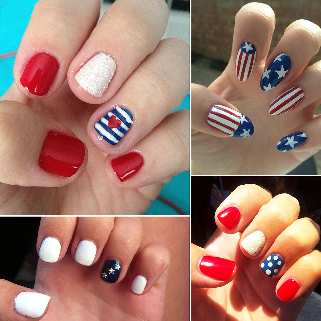 Fourth July Nail Designs