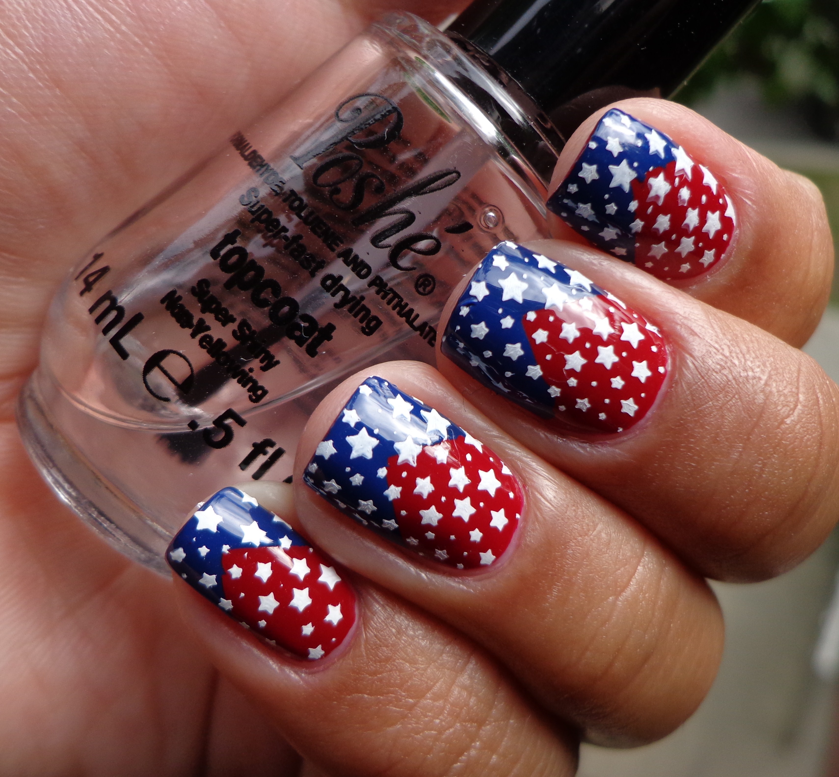 Fourth of July Nail Art Designs