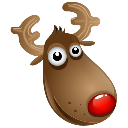 Free Christmas Reindeer Icons