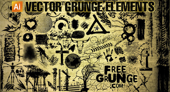 Free Grunge Vector Clip Art