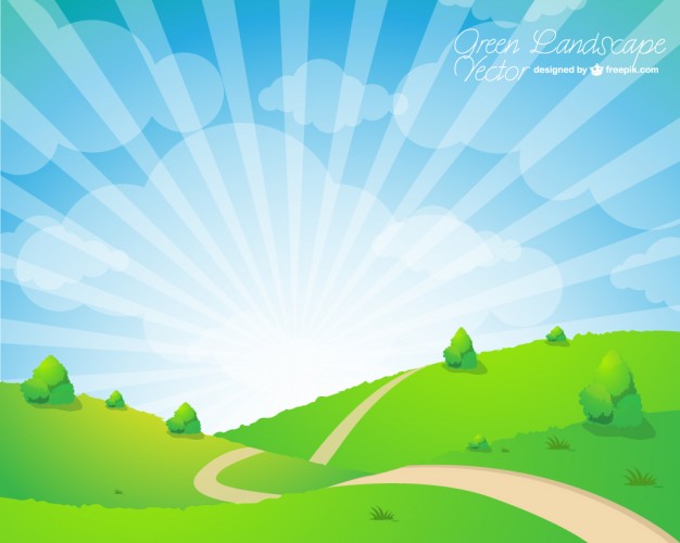 Free Landscape Vector Illustration