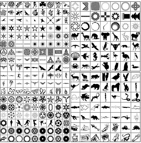 Free Photoshop Custom Shapes