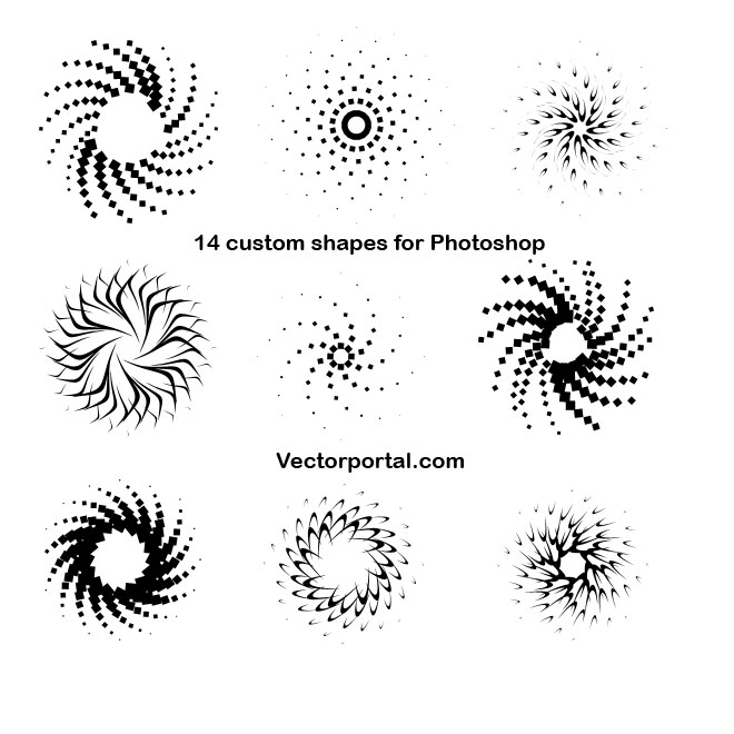 Free Photoshop Shape Downloads