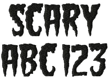 10 Creepy Fonts Number 2 Images