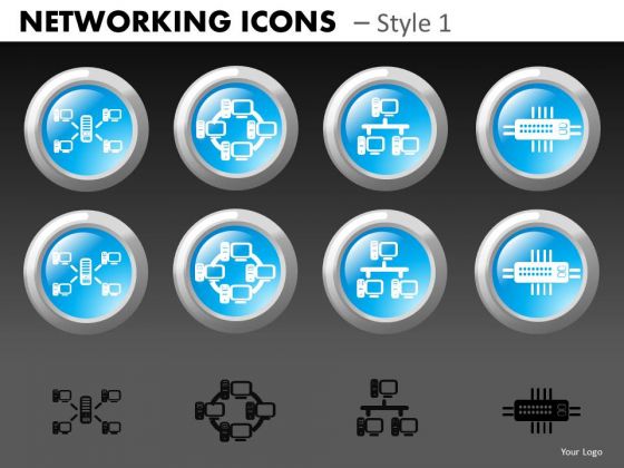 Free Server Icons for PowerPoint