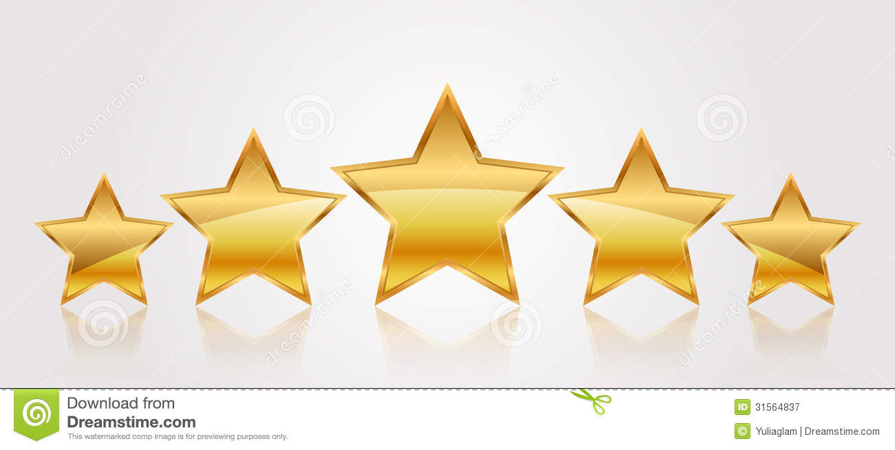 Free Stock Vector Gold Star