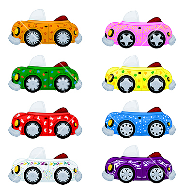 Free Vector Cartoon Cars