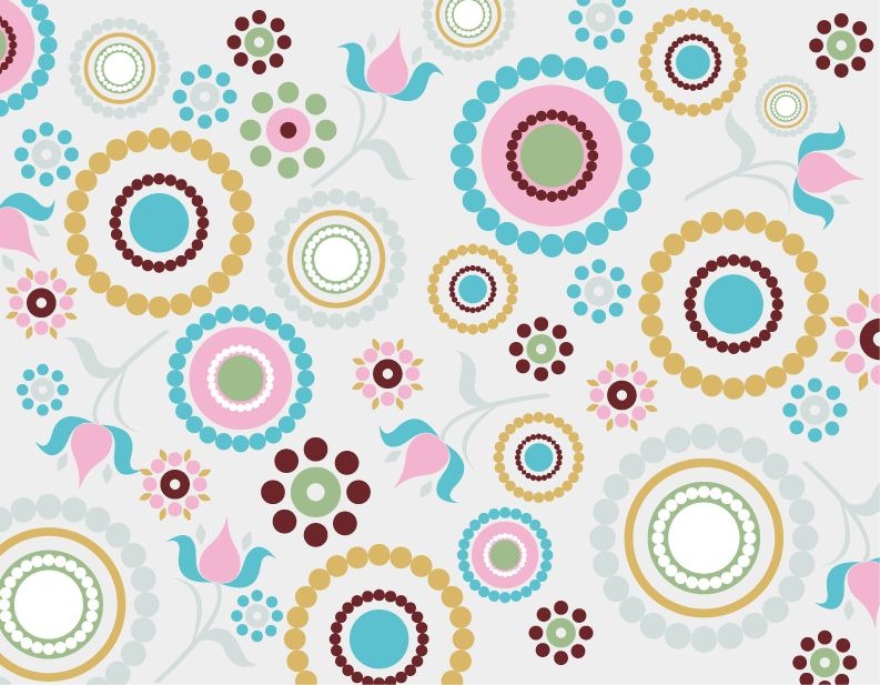 Free Vector Circles Pattern Free Vector Circles Pattern