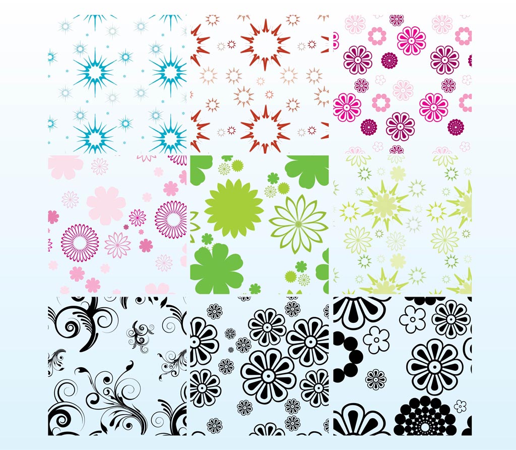 Free Vector Floral Pattern