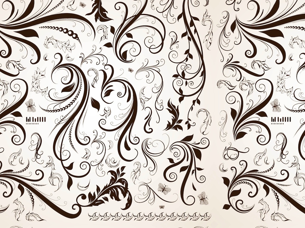 Free Vector Floral Pattern