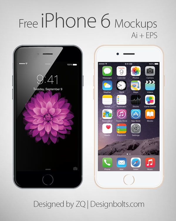 Free Vector iPhone 6 Free Vector iPhone 6