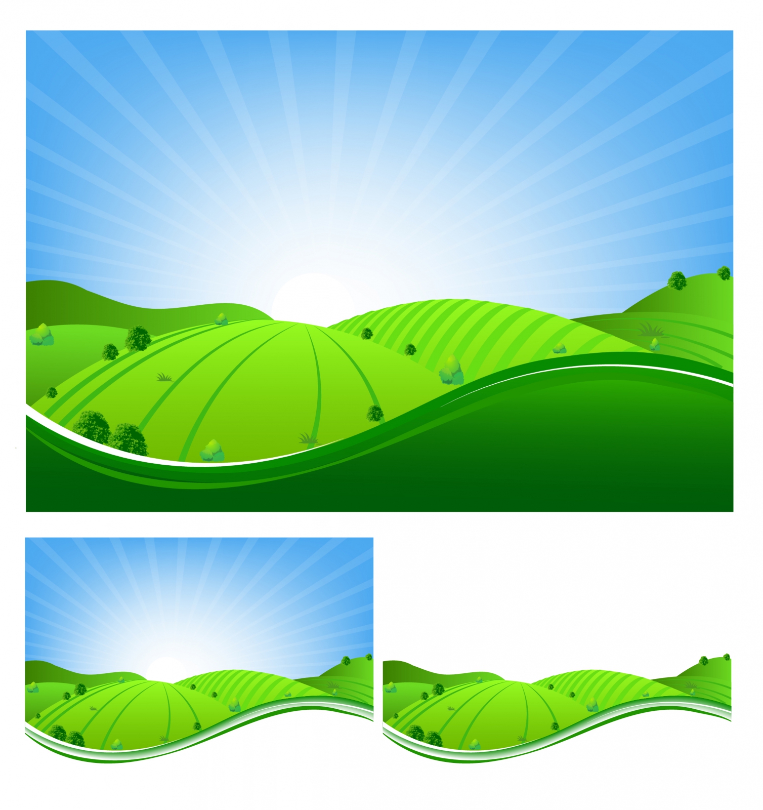 Free Vector Landscape Images for Illustrator