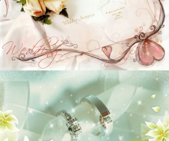 Free Wedding Album PSD Templates