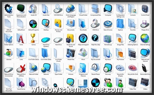 Free Windows 7 Icons Pack