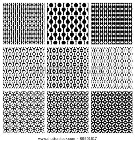 Geometric Design Patterns Vector