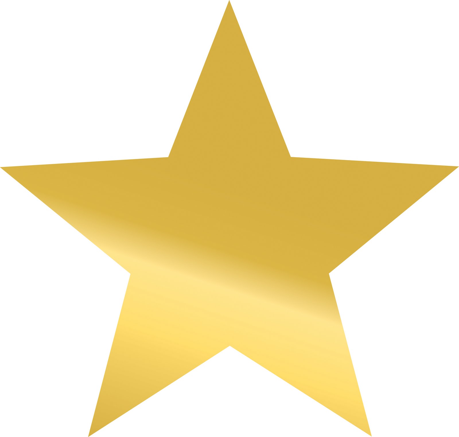 Gold Star Symbol