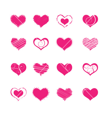 Heart Shape Vector Heart Shape Vector