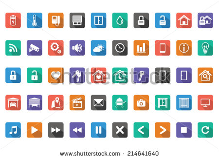 Home Automation Vector Icons