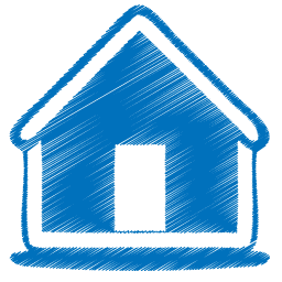 Home Icon Blue