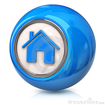 Home Icon Blue