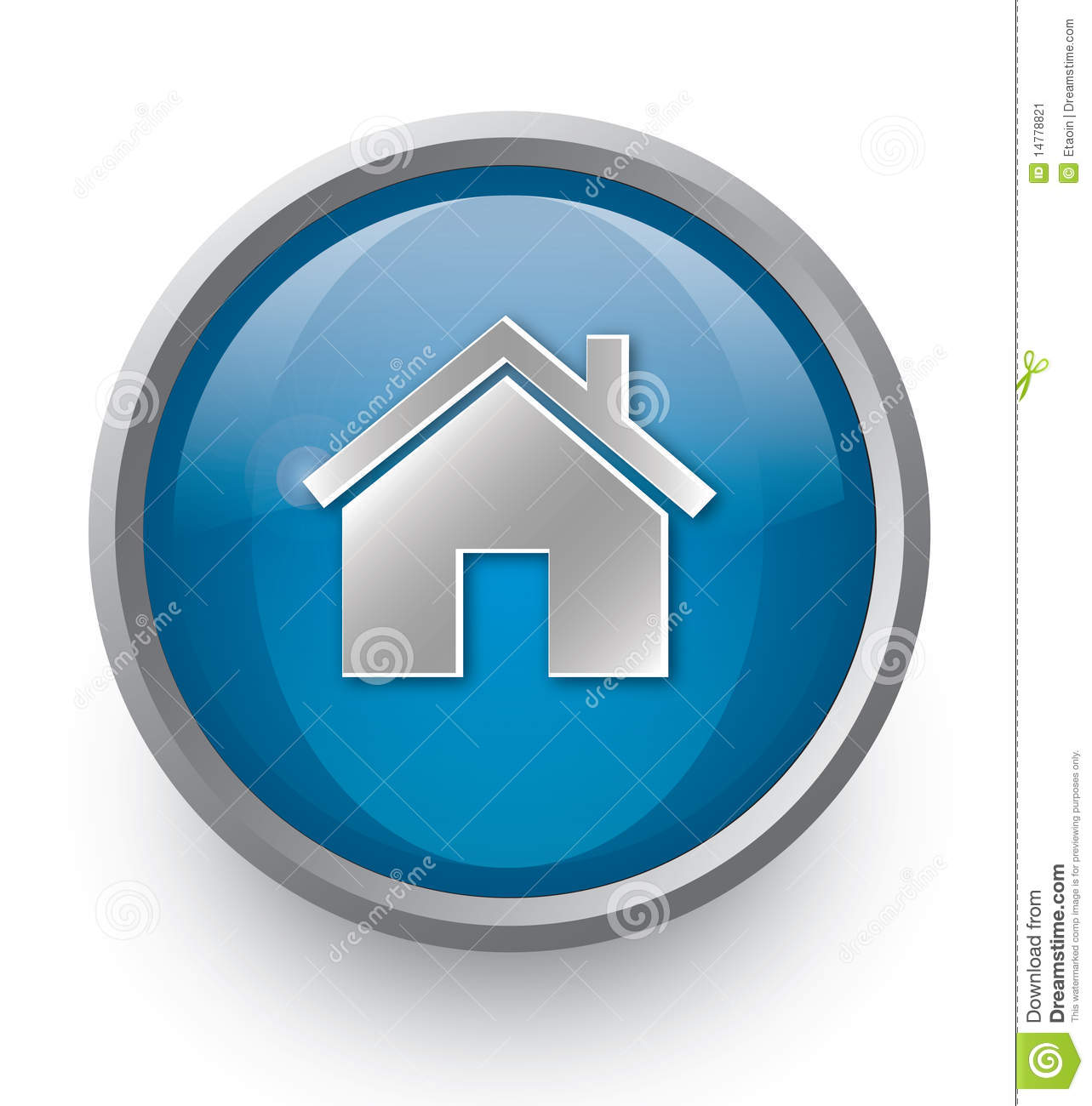 Home Icon Blue