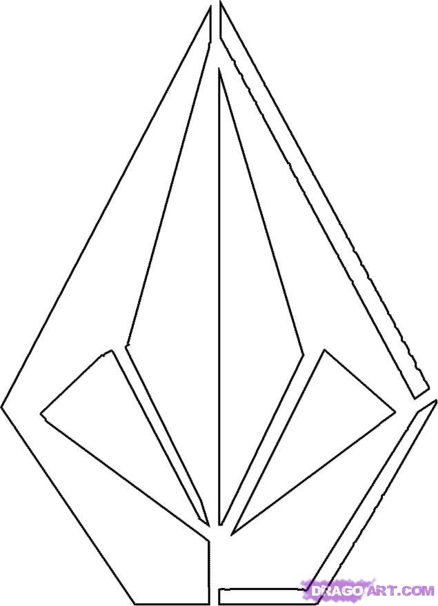 How to Draw a Volcom