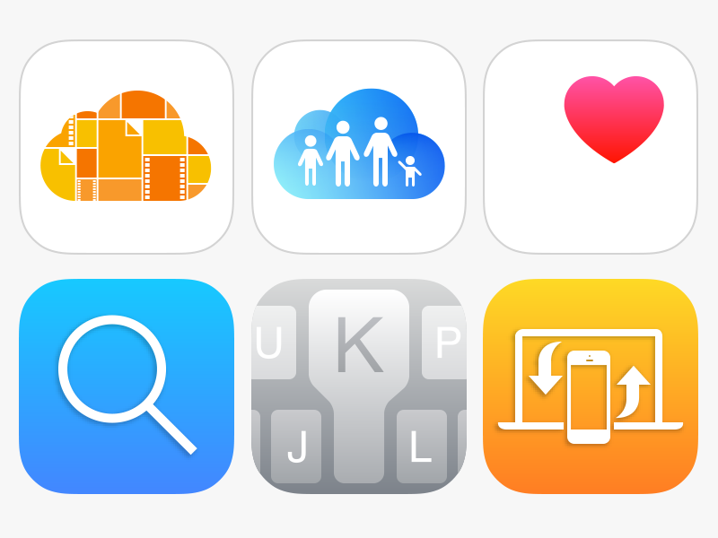 iOS 8 Icons