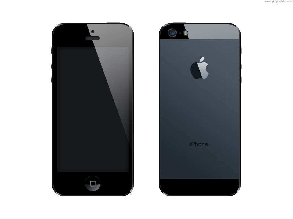 18 IPhone 5 PSD Images