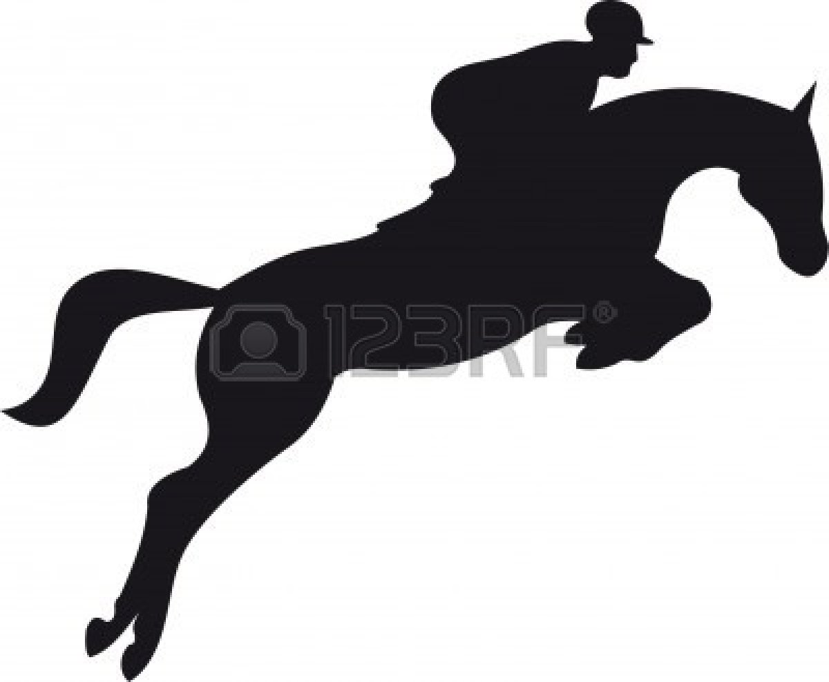 Jumping Horse Silhouette