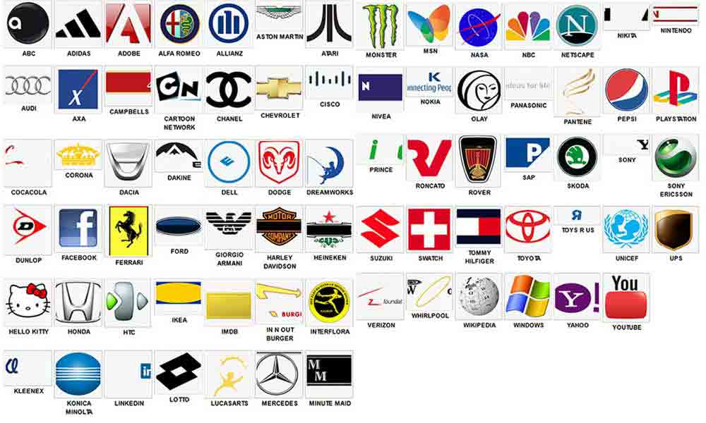 Logo Quiz Answers Level 1