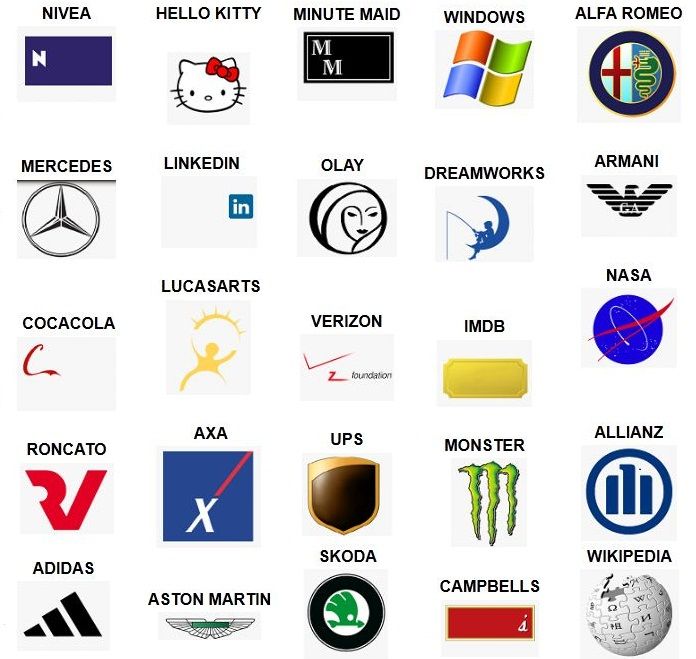 logo quiz answers level 2  Logo quiz answers, Logo quiz, Logo