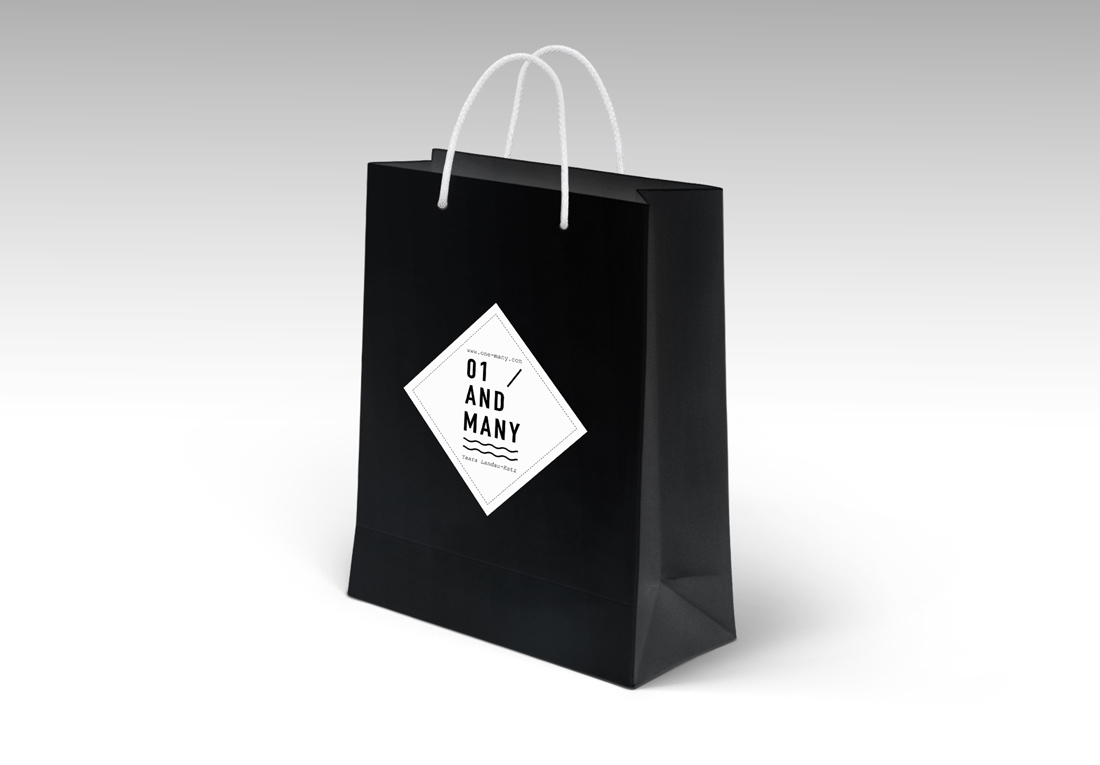Logo Shopping Bag PSD Mockup Free