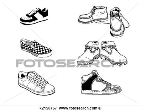 Male Shoes Clip Art