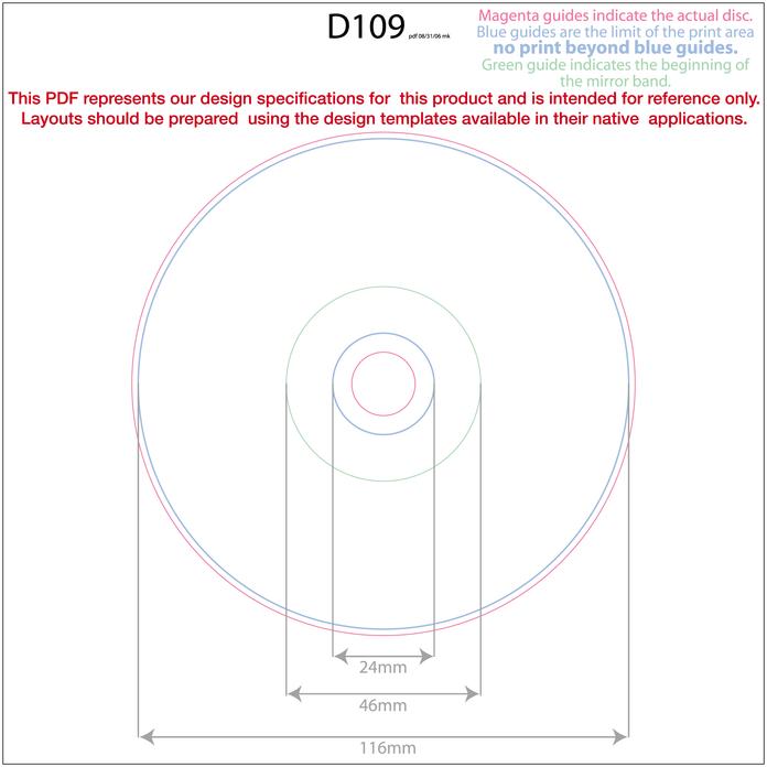 Microsoft CD Label Template