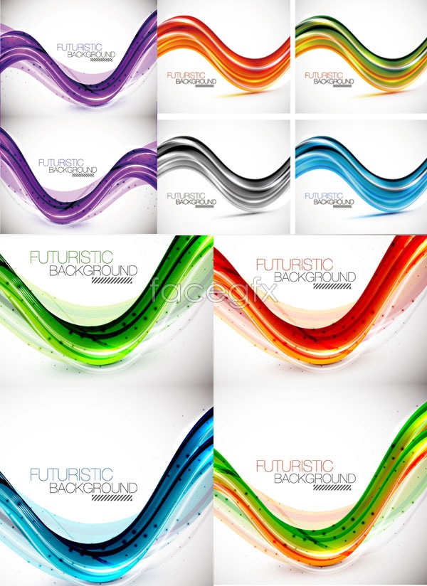 Modern Wave Pattern Vector