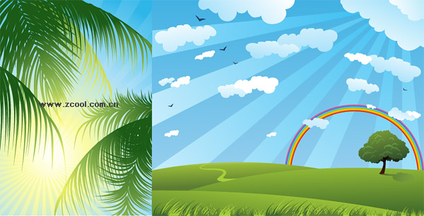 Nature-Landscapes-Vector