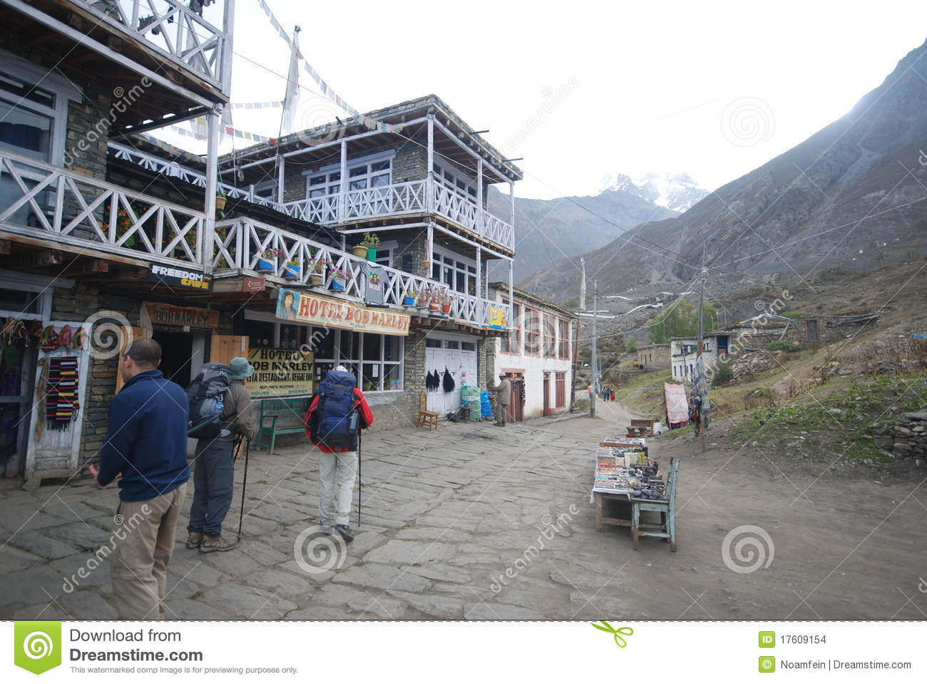 Nepali Mountain Village Nepali Mountain Village