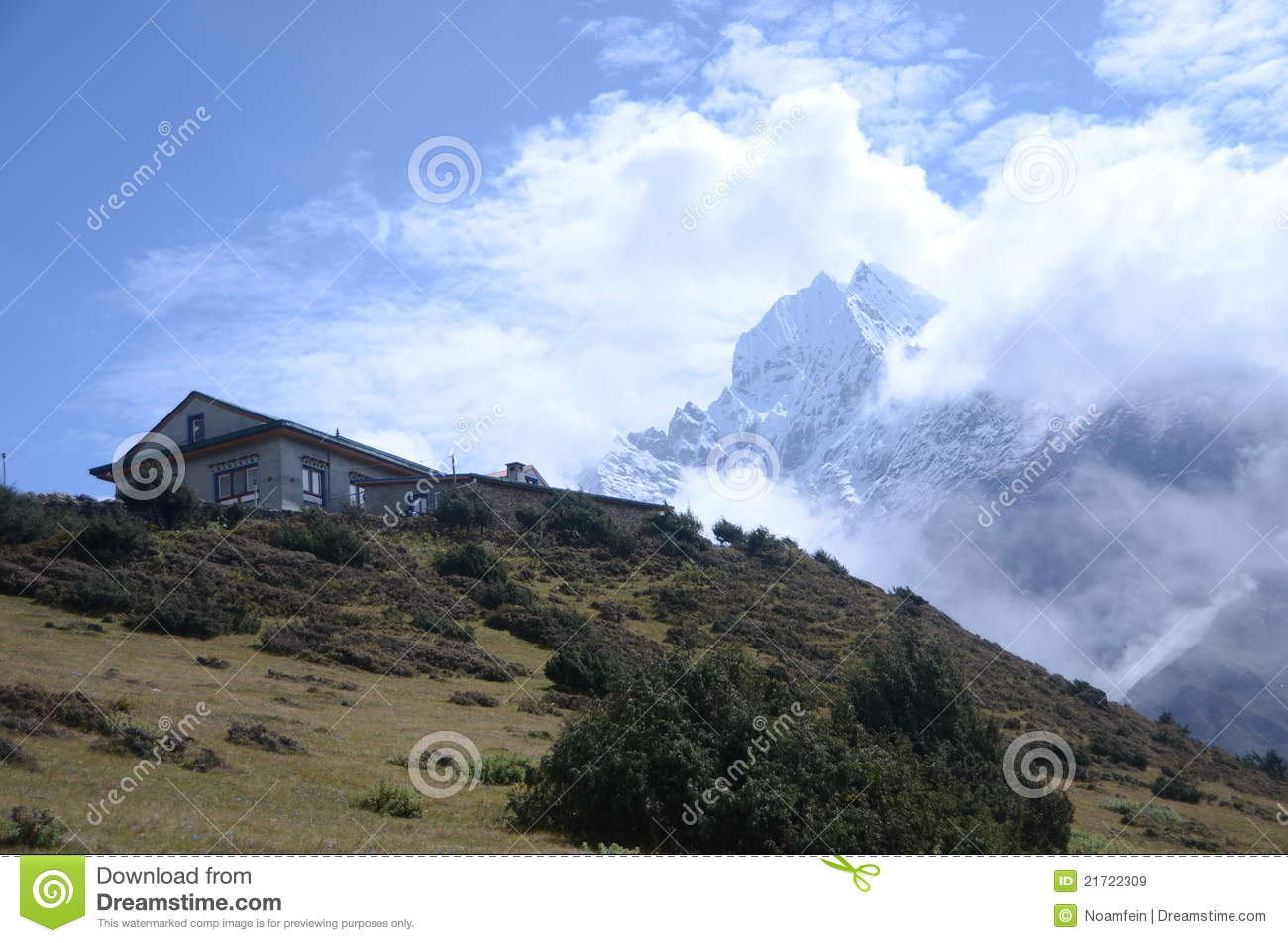 Nepali Mountains Houses Nepali Mountains Houses