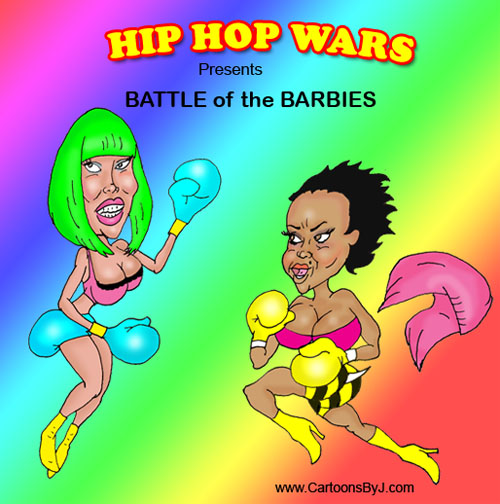 Nicki Minaj vs Lil Kim Cartoon