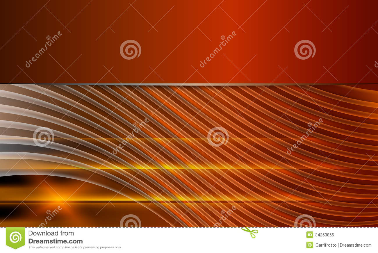 Orange Abstract Background Vector Free