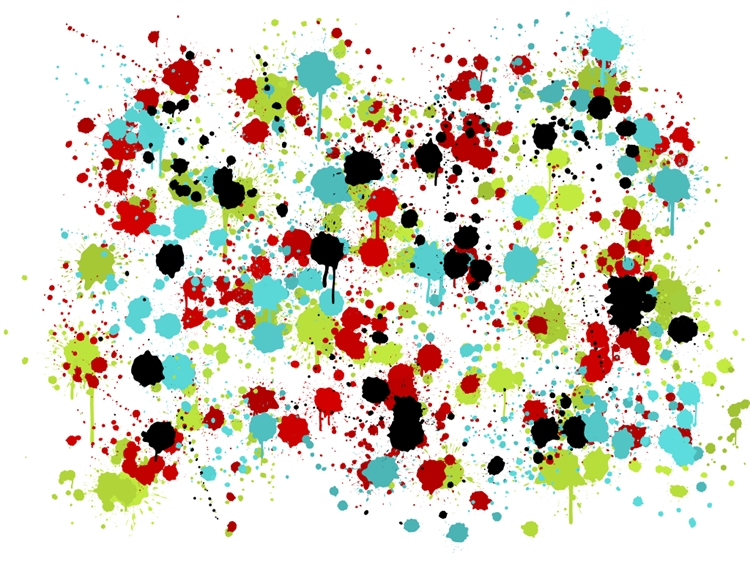 Paint Splatter Brushes Paint Splatter Brushes