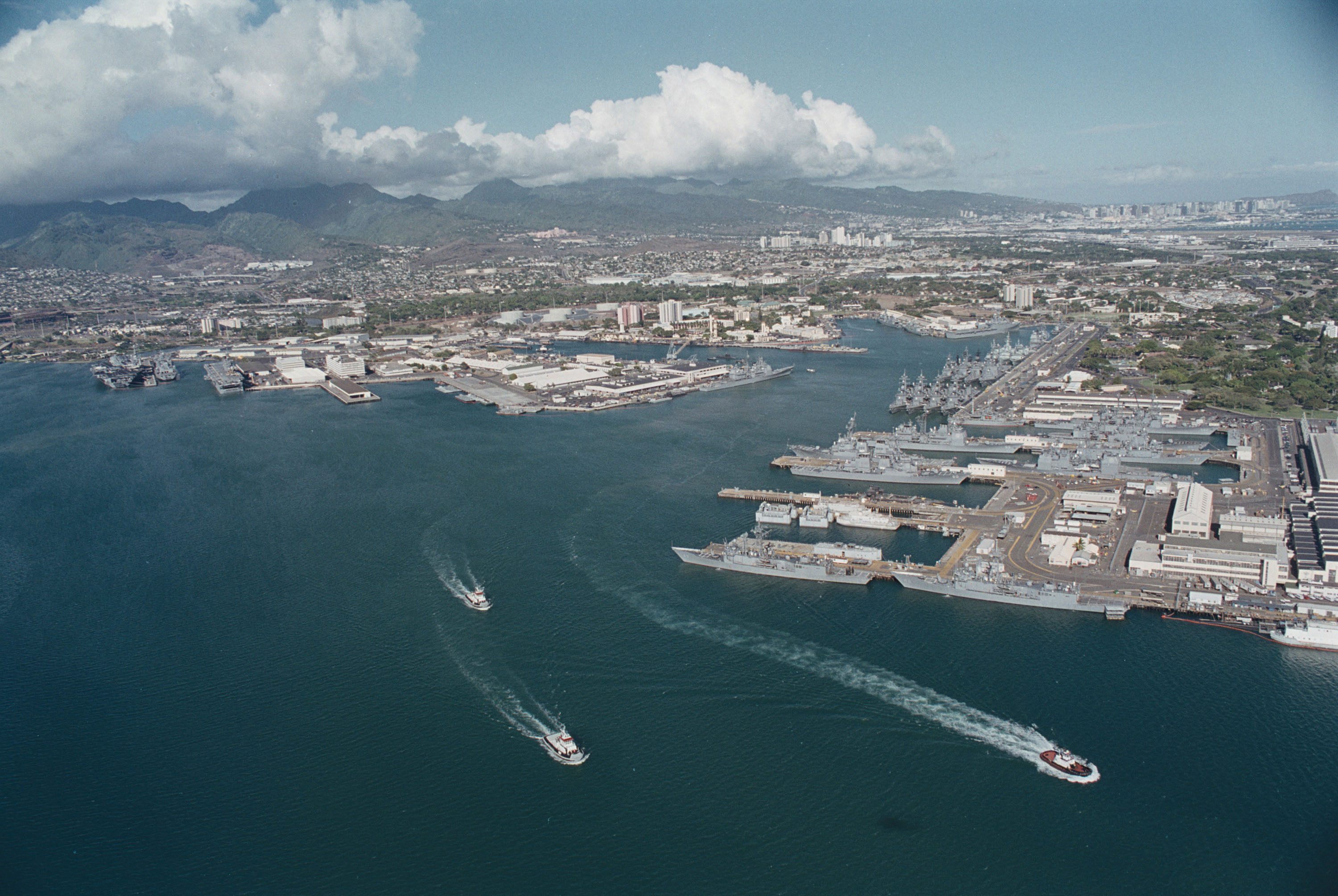 Pearl Harbor Hawaii Navy Base