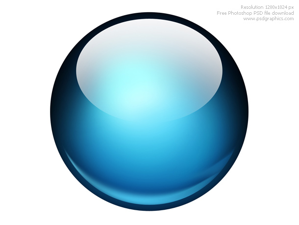 11 Blue Circle Button Icon Images - Blue Button Round Icons, Blue