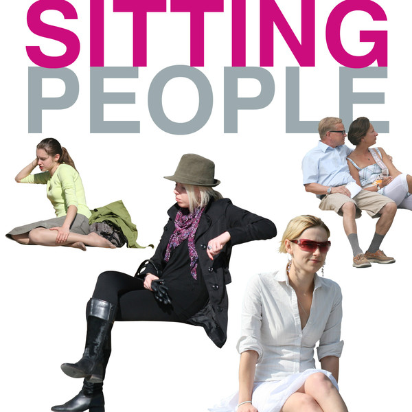 9 Sitting People PSD Images